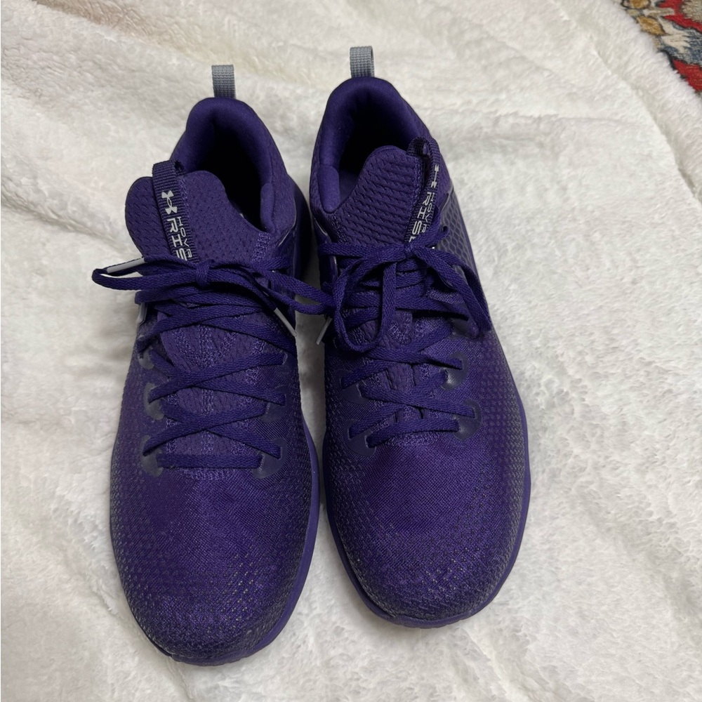 Under Armour Men’s Deep Purple Lightweight Training Sneakers